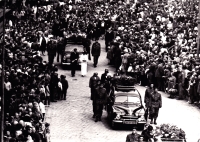 Funeral of the victims of the shooting in Prostějov square