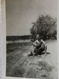 Childhood picture, Devín Castle