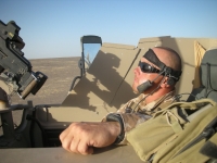 Lumír Němec during the mission in Afghanistan