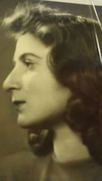 Věra Harrerová in a period photograph