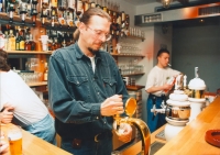 The Grand Opening of Alligator Crystal Rock Pub in1995.
