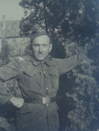 Kamarád Václav Damašek z Teremna, 1945