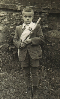 Josef at his First Communion, 1952