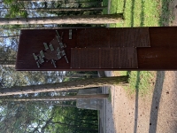 Memorial plaque to those martyred at Brezina in Trenčín