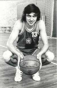 Kamil Brabenec in national jersey, 1977