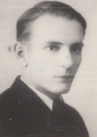 Jan Bures' father, Jan Bures Sr. - photographed at the Gestapo