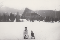 With daughter in the Tatras, 1970