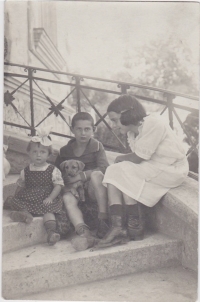 my mother's siblings as small children, all perished