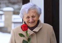 Centenarian Marie Hladíková in 2021