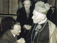 Setkání s kardinálem Beranem