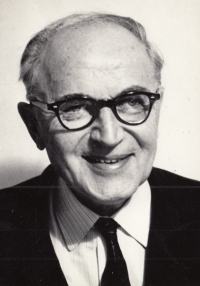 The witness's father, judge Ladislav Hahn (late 1960s)