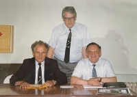 Alojz Novák, table tennis referee