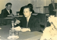 Myroslav Hudz as a student