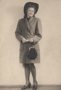 Miroslava Molíková at the age of 21
