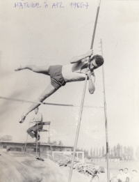 Bohuslav Šír, skok o tyči, státnice z atletiky 1967-1968 