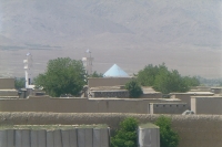 Kandahar base in Afghanistan in 2009