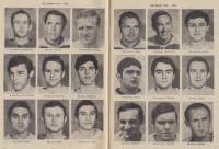 Vladimír Nadrchal (první zleva nahoře) a jeho brněnští spoluhráči v sezóně 1972/73