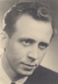 Graduation portrait of Karel Matula