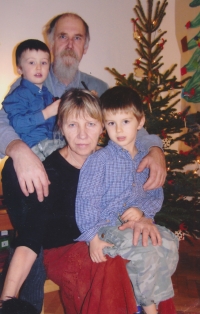 Krůtovi and grandchildren, circa 2007, 2008