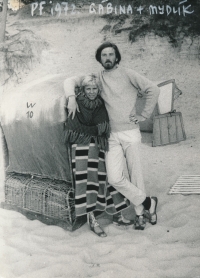 Gabina Zoubkova and Miroslav Kruta, 1972