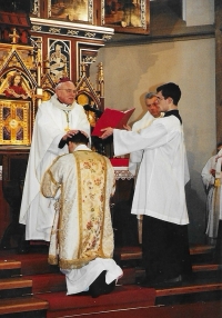 Ordination, 13 February 1999, at St. Procopius, Prague