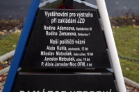 Pomník obětem komunistické totality v Radošovicích - detail