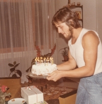 Twentieth birthday, Switzerland, 1973