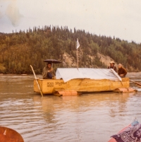 Yukon Raft, Canada, 1973