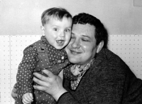 Pavel Šmíd with his father Rudolf Šmíd / 1965