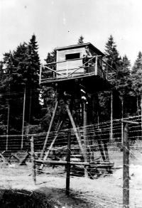Vojna, Tři Sekery u Mariánských Lázní, strážní věž, 1968 -1969