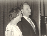 Svatební fotografie, duben 1961