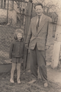 Dad Miroslav Hovorka with daughter Zuzana