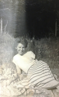 Ludmila Dvořáková, okolo roku 1959