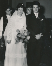 Svatba Marie Štojdlové a Ivo Homera, 1971