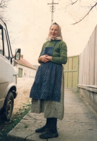 Maminka Anna Merhautová zemřela v Gerníku v roce 1999