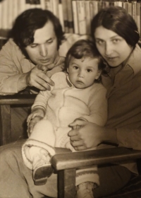 Ivan Krutina s manželkou a jejich synem