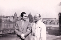 Giorgio Savo s V. Jandou, Praha, 1964