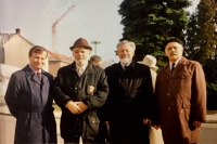 Jan Vančura (second from the left)