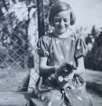 Milena Ledvinková před válkou, rok 1938