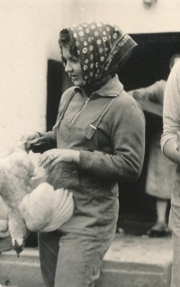 Ludmila Sulitková in the early 1960s