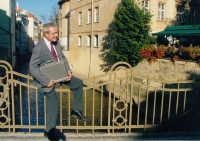 František Konvalinka v Praze na Kampě, 2006