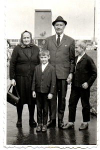 Parents Ferdinand and Kateřina Křivánek in Cheb, 1962