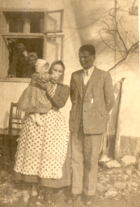 Rudolf Krivanek with his family, 1956