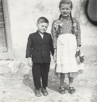 Daughter and son of Rudolf Krivanek, St. Helena, 1962