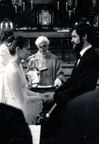 Mahulena's wedding with Zdeněk Krenek