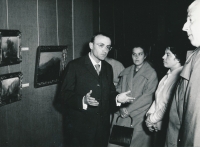 Jaromír Zemina in 1963 in Sofia, where he exhibited Emil Filla, the exhibition unfortunately had unpleasant political consequences