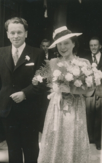 Parents Jaroslav and Jana Someš, 1940