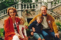 With family, 2000