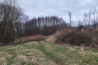 The place where the brickyard stood with the house where Rosemarie Špeldová lived during the war