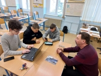 Stories of Our Neighbours, discussion with pupils of Proboštov Primary School, 2022